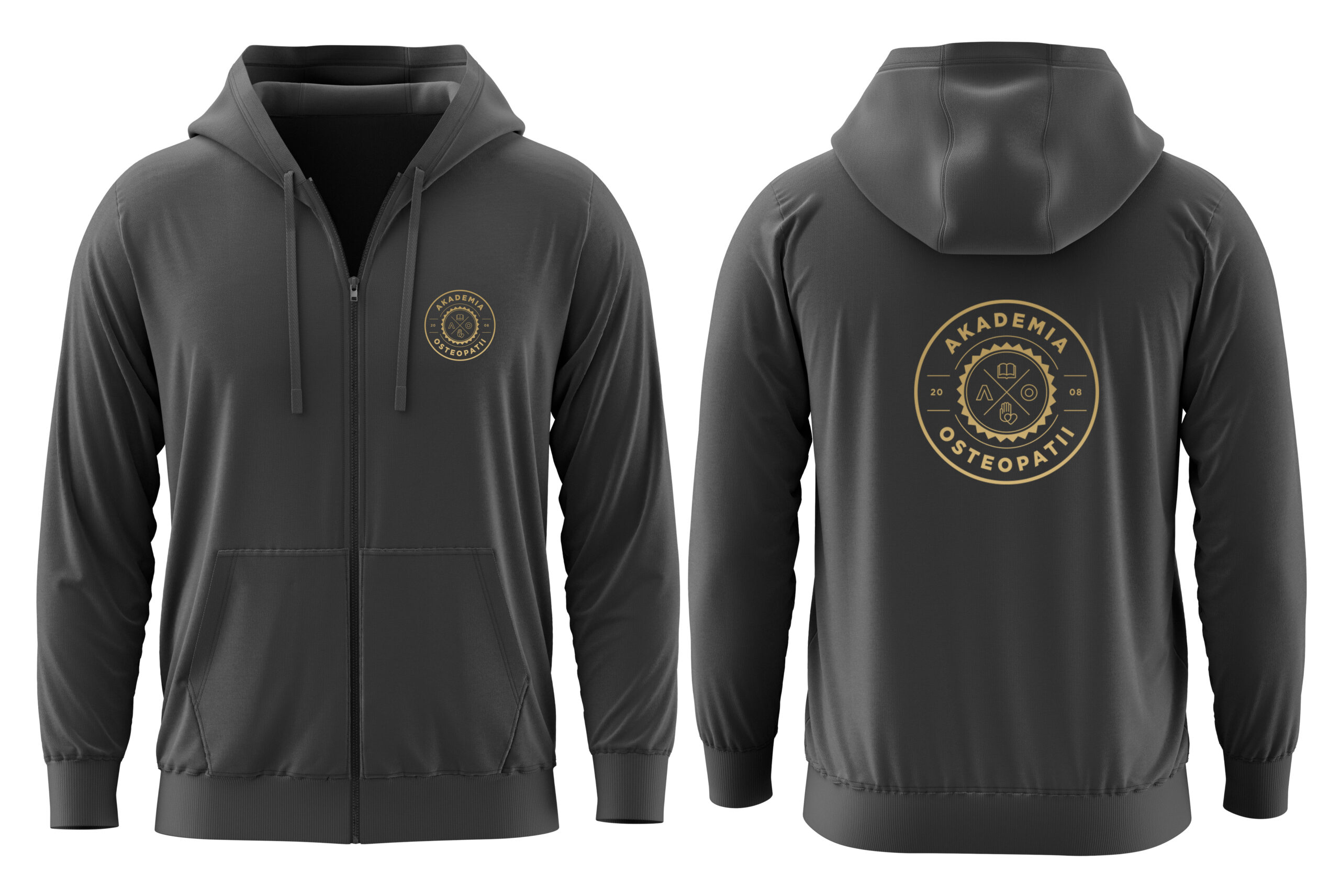 hoodie, BLACK, 3D render Full Zipper Blank male hoodie sweatshir